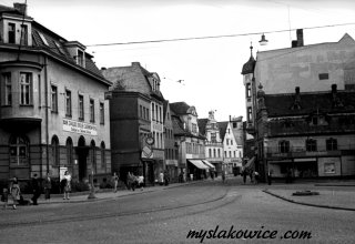 Jelenia G&oacute;ra lata 1945-1949. Foto zrobione przez Wojskową Agencje Fotograficzną. 