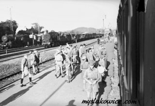 Jelenia G&oacute;ra lata 1945-1949. Foto zrobione przez Wojskową Agencje Fotograficzną. 