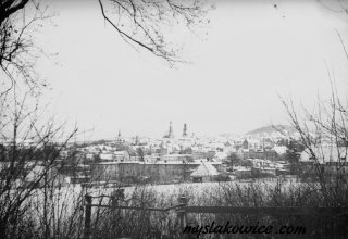 Jelenia G&oacute;ra lata 1948/1949 rok. Foto zrobione przez Wojskową Agencje Fotograficzną.