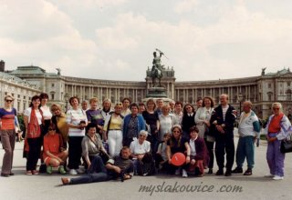 Pracownicy Szkoły w Mysłakowicach w Wiedniu. 1999 rok