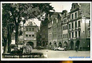 Jelenia G&oacute;ra (niem. Hirschberg, cz. Jelen&iacute; Hora, dawniej Hir&scaron;berk, Horn&scaron;perk) początek XX wieku.