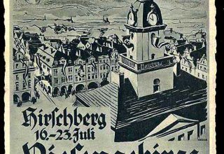 Jelenia G&oacute;ra (niem. Hirschberg, cz. Jelen&iacute; Hora, dawniej Hir&scaron;berk, Horn&scaron;perk) początek XX wieku.