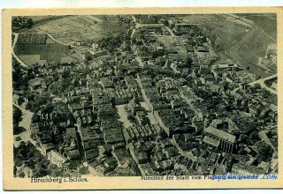 Jelenia G&oacute;ra (niem. Hirschberg, cz. Jelen&iacute; Hora, dawniej Hir&scaron;berk, Horn&scaron;perk) początek XX wieku.