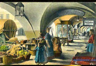 Jelenia G&oacute;ra (niem. Hirschberg, cz. Jelen&iacute; Hora, dawniej Hir&scaron;berk, Horn&scaron;perk) początek XX wieku.