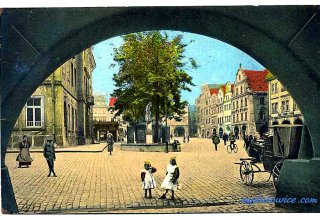 Jelenia G&oacute;ra (niem. Hirschberg, cz. Jelen&iacute; Hora, dawniej Hir&scaron;berk, Horn&scaron;perk) początek XX wieku.