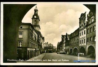 Jelenia G&oacute;ra (niem. Hirschberg, cz. Jelen&iacute; Hora, dawniej Hir&scaron;berk, Horn&scaron;perk) początek XX wieku.
