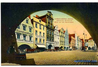 Jelenia G&oacute;ra (niem. Hirschberg, cz. Jelen&iacute; Hora, dawniej Hir&scaron;berk, Horn&scaron;perk) początek XX wieku.