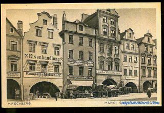 Jelenia G&oacute;ra (niem. Hirschberg, cz. Jelen&iacute; Hora, dawniej Hir&scaron;berk, Horn&scaron;perk) początek XX wieku.