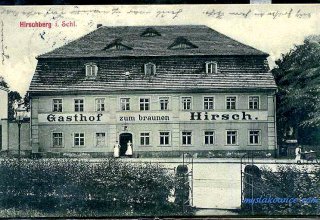Jelenia G&oacute;ra (niem. Hirschberg, cz. Jelen&iacute; Hora, dawniej Hir&scaron;berk, Horn&scaron;perk) początek XX wieku.