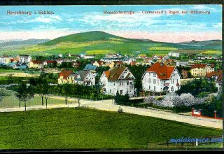 Jelenia G&oacute;ra (niem. Hirschberg, cz. Jelen&iacute; Hora, dawniej Hir&scaron;berk, Horn&scaron;perk) początek XX wieku.