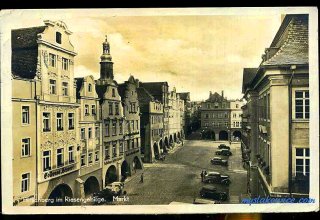 Jelenia G&oacute;ra (niem. Hirschberg, cz. Jelen&iacute; Hora, dawniej Hir&scaron;berk, Horn&scaron;perk) początek XX wieku.