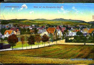 Jelenia G&oacute;ra (niem. Hirschberg, cz. Jelen&iacute; Hora, dawniej Hir&scaron;berk, Horn&scaron;perk) początek XX wieku.