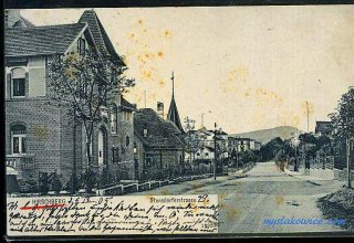 Jelenia G&oacute;ra (niem. Hirschberg, cz. Jelen&iacute; Hora, dawniej Hir&scaron;berk, Horn&scaron;perk) początek XX wieku.