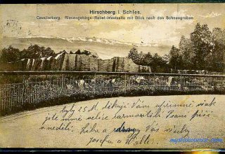 Jelenia G&oacute;ra (niem. Hirschberg, cz. Jelen&iacute; Hora, dawniej Hir&scaron;berk, Horn&scaron;perk) początek XX wieku.