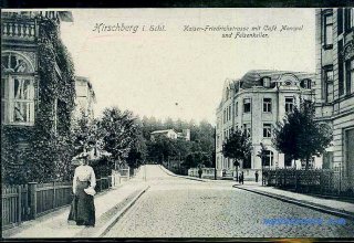 Jelenia G&oacute;ra (niem. Hirschberg, cz. Jelen&iacute; Hora, dawniej Hir&scaron;berk, Horn&scaron;perk) początek XX wieku.