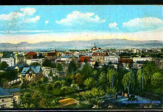 Jelenia G&oacute;ra (niem. Hirschberg, cz. Jelen&iacute; Hora, dawniej Hir&scaron;berk, Horn&scaron;perk) początek XX wieku.