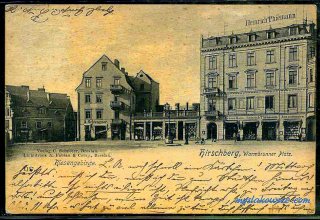 Jelenia G&oacute;ra (niem. Hirschberg, cz. Jelen&iacute; Hora, dawniej Hir&scaron;berk, Horn&scaron;perk) początek XX wieku.