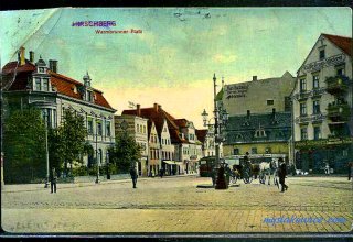Jelenia G&oacute;ra (niem. Hirschberg, cz. Jelen&iacute; Hora, dawniej Hir&scaron;berk, Horn&scaron;perk) początek XX wieku.
