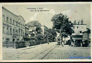 Jelenia G&oacute;ra (niem. Hirschberg, cz. Jelen&iacute; Hora, dawniej Hir&scaron;berk, Horn&scaron;perk) początek XX wieku.