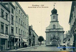 Jelenia G&oacute;ra (niem. Hirschberg, cz. Jelen&iacute; Hora, dawniej Hir&scaron;berk, Horn&scaron;perk) początek XX wieku.