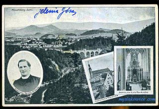 Jelenia G&oacute;ra (niem. Hirschberg, cz. Jelen&iacute; Hora, dawniej Hir&scaron;berk, Horn&scaron;perk) początek XX wieku.