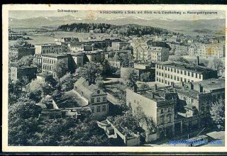 Jelenia G&oacute;ra (niem. Hirschberg, cz. Jelen&iacute; Hora, dawniej Hir&scaron;berk, Horn&scaron;perk) początek XX wieku.