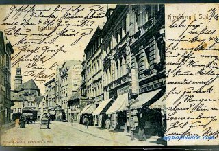 Jelenia G&oacute;ra (niem. Hirschberg, cz. Jelen&iacute; Hora, dawniej Hir&scaron;berk, Horn&scaron;perk) początek XX wieku.