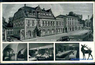 Jelenia G&oacute;ra (niem. Hirschberg, cz. Jelen&iacute; Hora, dawniej Hir&scaron;berk, Horn&scaron;perk) początek XX wieku.