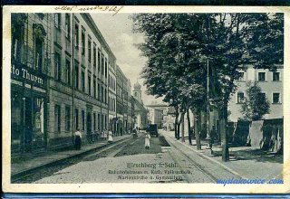 Jelenia G&oacute;ra (niem. Hirschberg, cz. Jelen&iacute; Hora, dawniej Hir&scaron;berk, Horn&scaron;perk) początek XX wieku.