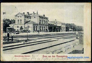 Jelenia G&oacute;ra (niem. Hirschberg, cz. Jelen&iacute; Hora, dawniej Hir&scaron;berk, Horn&scaron;perk) początek XX wieku.