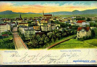 Jelenia G&oacute;ra (niem. Hirschberg, cz. Jelen&iacute; Hora, dawniej Hir&scaron;berk, Horn&scaron;perk) początek XX wieku.