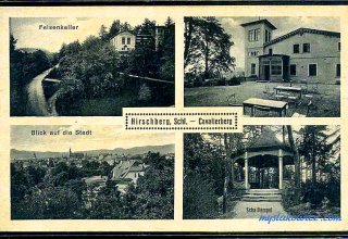 Jelenia G&oacute;ra (niem. Hirschberg, cz. Jelen&iacute; Hora, dawniej Hir&scaron;berk, Horn&scaron;perk) początek XX wieku.