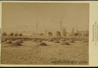 Mysłakowice (Erdmannsdorf und Zillerthal) 1886 rok. Foto Robert Halm(1828-1910).