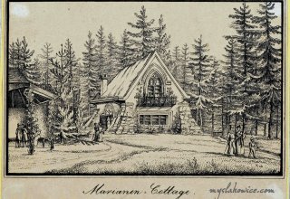 Chata Marianny (Karpniki) (woj. dolnośląskie, pow. jeleniog&oacute;rski, gm. Mysłakowice). Ok 1830 rok