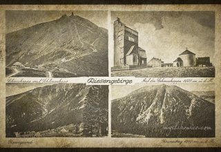 Karkonosze (niem. Riesengebirge). Ok 1930 rok.