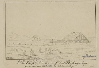 Karkonosze. Autor Friedrich August Tittel, (1770-1836)
