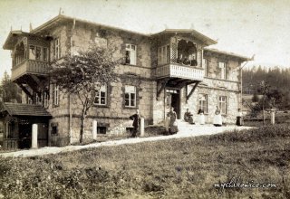  Wolfshau ok 1885 rok.Ta część miasta nosi obecnie nazwę osiedla Wilcza Poręba i została włączona w granice Karpacza