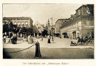 Cieplice Śląskie-Zdr&oacute;j (niem. Bad Warmbrunn), Obecnie cześć miasta Jelenia G&oacute;ra. Początek XX wieku.