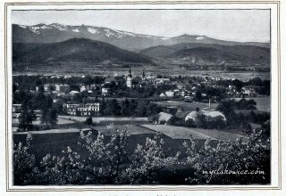 Cieplice Śląskie-Zdr&oacute;j (niem. Bad Warmbrunn), Obecnie cześć miasta Jelenia G&oacute;ra. ok 1910 rok
