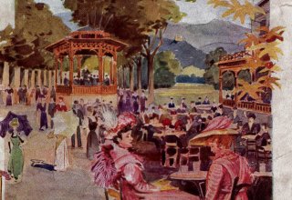 Cieplice Śląskie-Zdr&oacute;j (niem. Bad Warmbrunn), Obecnie cześć miasta Jelenia G&oacute;ra. ok 1910 rok