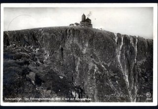 Schronisko turystyczne, Śnieżne Kotły. Die Schneegrubenbaude. 1933 rok