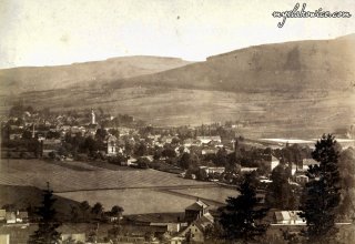 Kowary (niem. Schmiedeberg im Riesengebirge). Ok 1880 rok