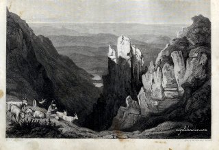 Śnieżne Kotły (niem. Schneegruben, cze. Sněžn&eacute; j&aacute;my) ok 1850 rok