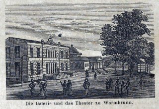 Cieplice Śląskie-Zdr&oacute;j (niem. Bad Warmbrunn), Obecnie cześć miasta Jelenia G&oacute;ra. Ok 1860 rok