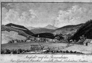 Karkonosze, ok 1803 rok