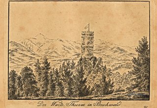 Bukowiec (niem. Buchwald, czes. Bukovn&iacute;k) ok 1820 rok