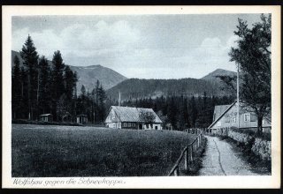 Ok 1900 rok. Wolfshau - Wilcza Poręba (Karpacz)