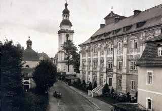 Cieplice Śląskie-Zdr&oacute;j (niem. Bad Warmbrunn), Obecnie cześć miasta Jelenia G&oacute;ra. ok 1910 rok