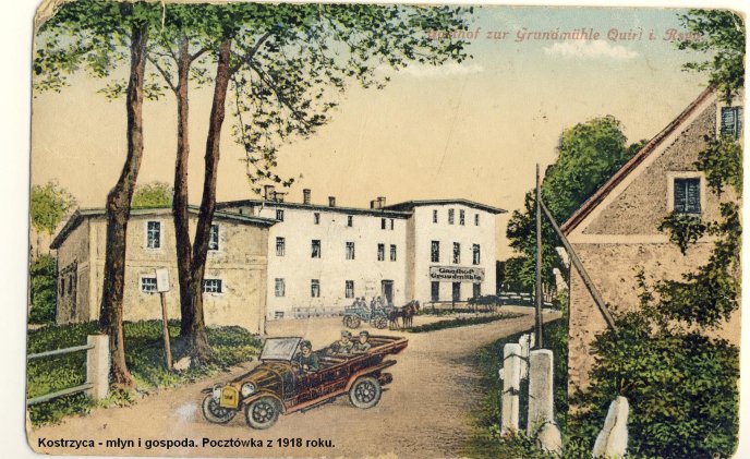 Kostrzyca - duża wieś w Kotlinie Jeleniogórskiej