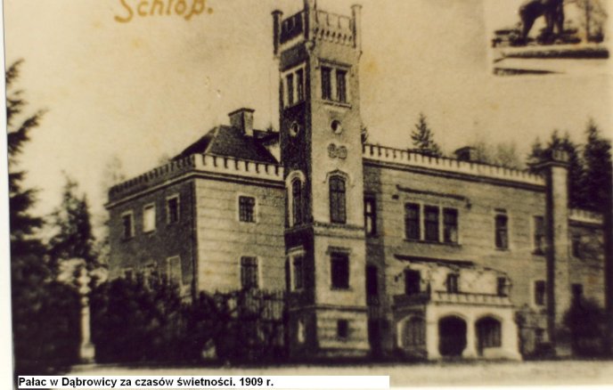 Dąbrowica - to mała osada położona u stóp Kozińca